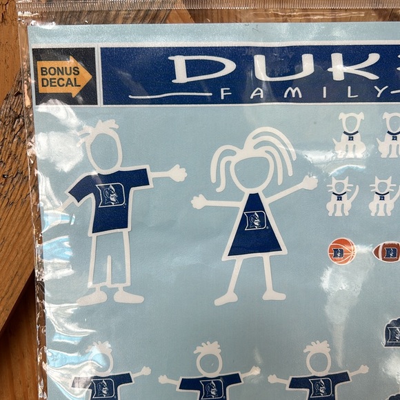 Duke Blue Devils Vinyl Family Decals - Picture 3 of 6